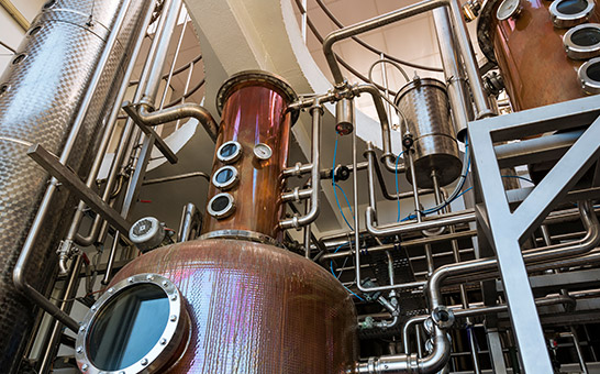 Gin distillery